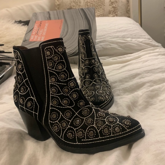 Jeffrey Campbell x Free People After Dark Booties - Picture 8 of 8